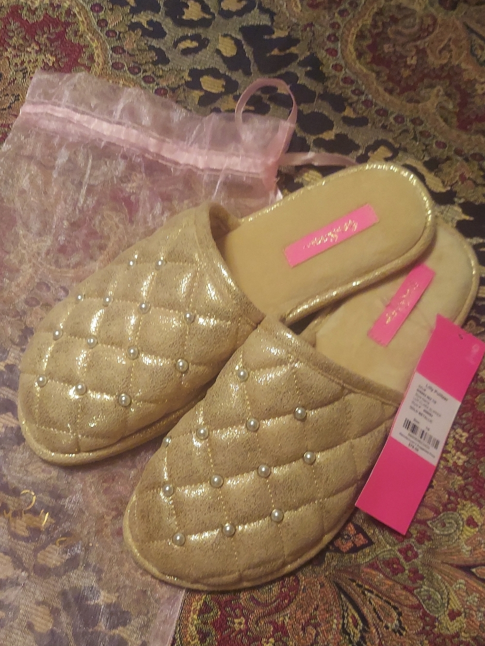 NWT LILLY PULTIZER HOUSE SHOES